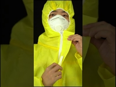 SGS type 3/3B wegwerpoverall voor medische chemicaliën