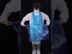 waterdichte beschikbare PE plastic schort