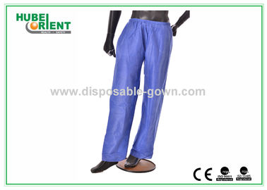 Anti Dust Breathable Long Disposable Pants PP Nonwoven for Hotels