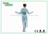 Disposable Medical CPE Isolation Gown With Thumb Cuff