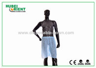 Blue Dust-Proof Disposable PP Short Pants For Sauna or Hospital use