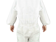 Type5/6 Disposable SMS Protective Coverall Anti-Static With 2-pieces Hood