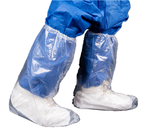 Disposable Plastic Boot Cover , Transparent Or Colored Adult Use PE Boot Cover