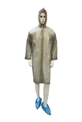 Adult/Children Use Disposable EVA Waterproof Raincoat With Multiple Colors