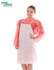 Water Resistance Light-Weight Disposable Non-Woven Apron Without Sleeves Kitchen Use PP Apron