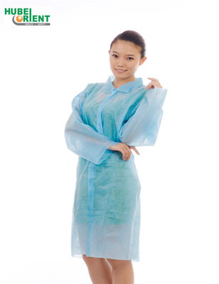 Lightweight Disposable Medical PP Nonwoven Lab Coat