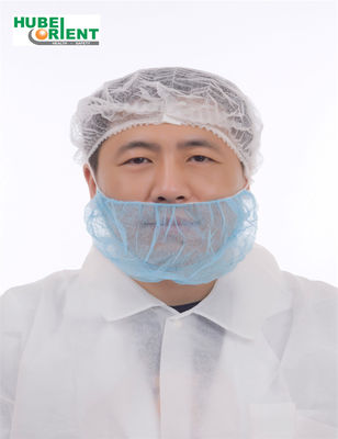 Disposable Soft Non-Woven Polypropylene Protective Beard Cover With Single Elastic