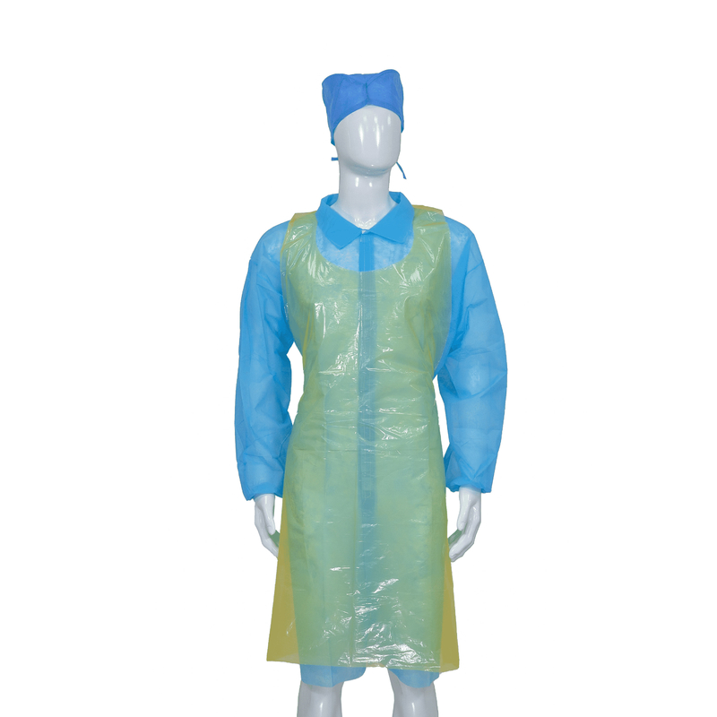 Restaurant/Kitchen Use Plastic Disposable Apron Waterproof Without Sleeves