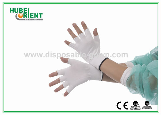 100% Soft Nylon Disposable Half Gloves For Women Anti Vibration