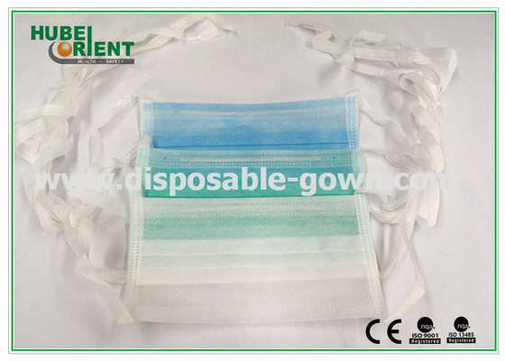 Customized Disposable Surgical Face Mask With Tie-on For Hospital/Pharmacy/Dental Clinic